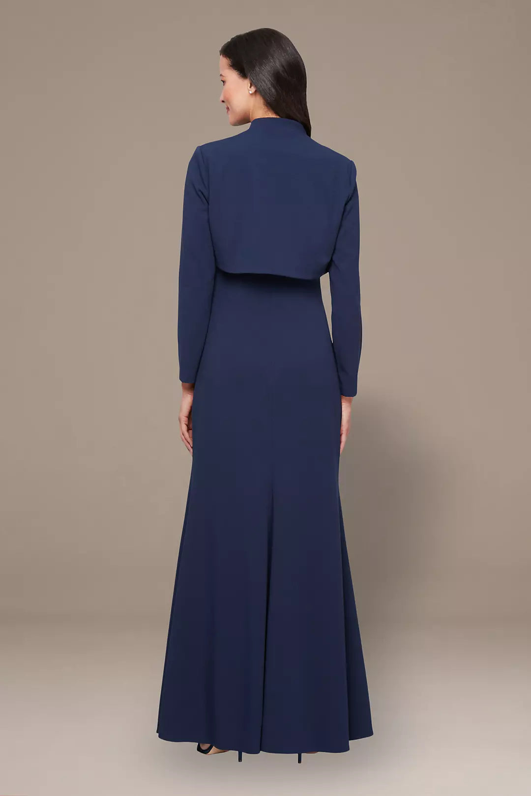 Chic Trumpet Square Neck Spaghetti Strap Zipper Back Long Evening Dresses