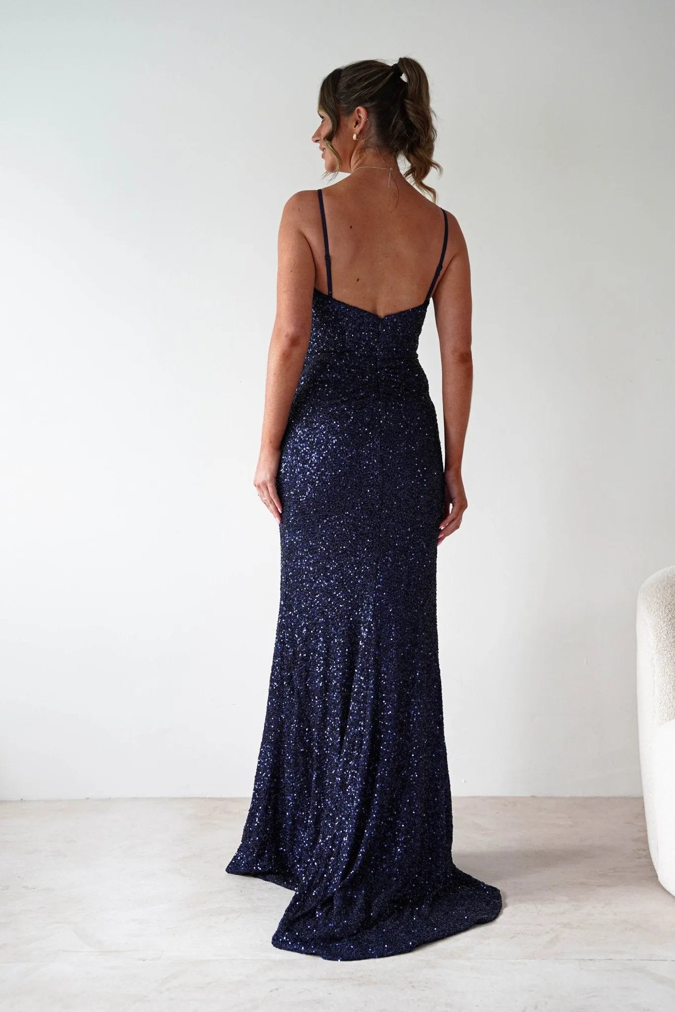 Glamorous Mermaid Sweetheart Neck Spaghetti Strap Open Back Floor Length Prom Dresses