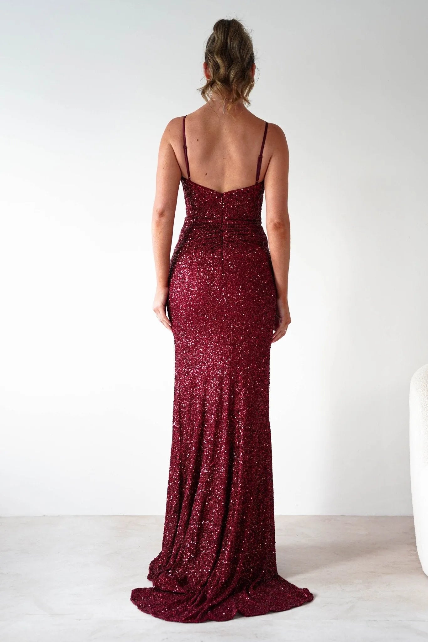 Luxurious Mermaid Sweetheart Neck Spaghetti Strap Open Back Floor Length Prom Dresses