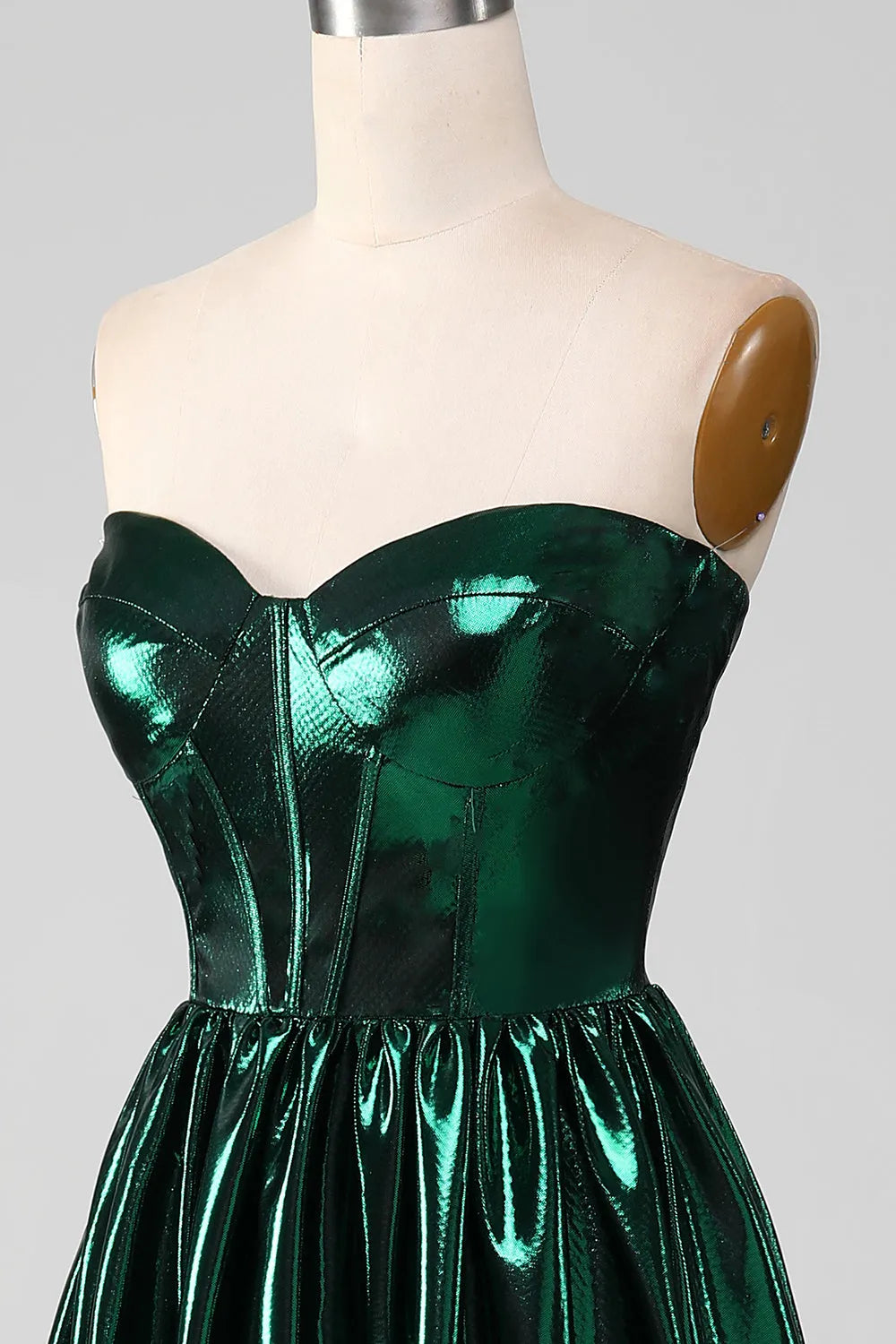Regal Ballgown Strapless Sleeveless Open-Back Floor-Length Prom Dress